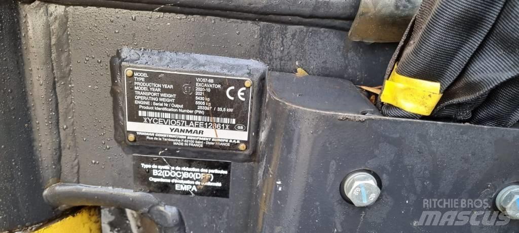 Yanmar Vio 57 Mini excavadoras < 7t