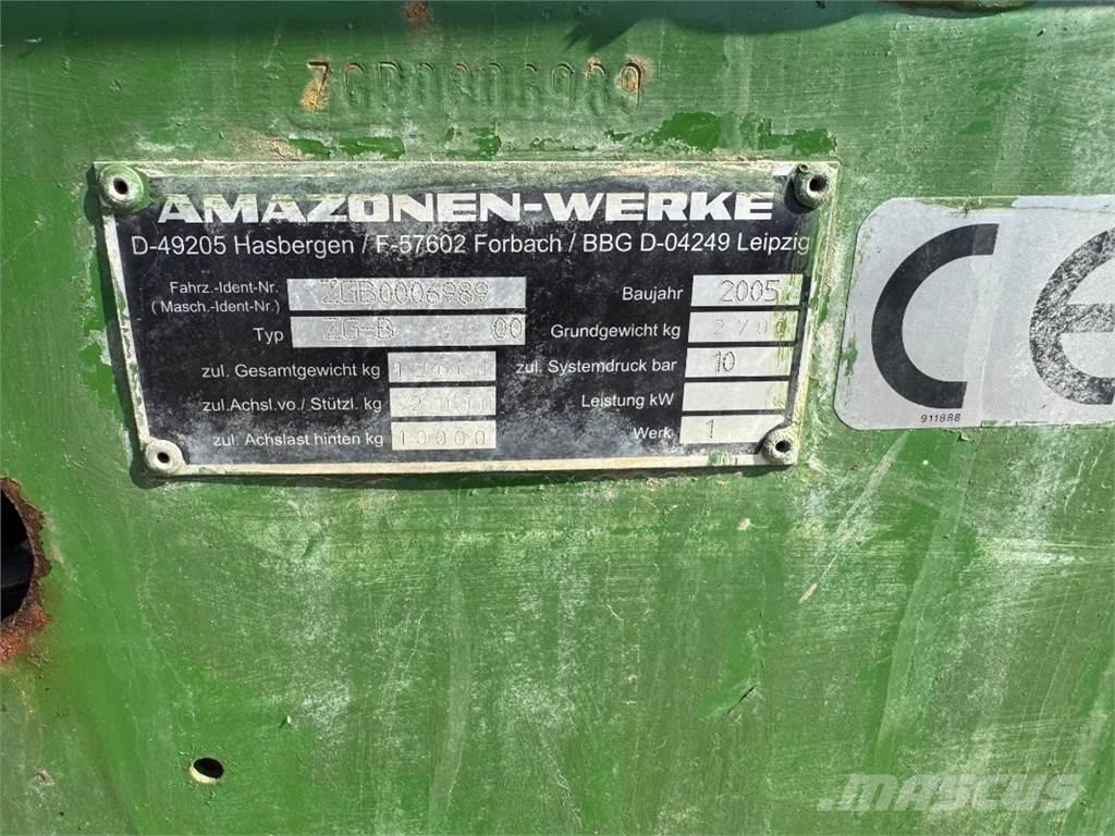 Amazone ZG-B 8200 Abonadoras