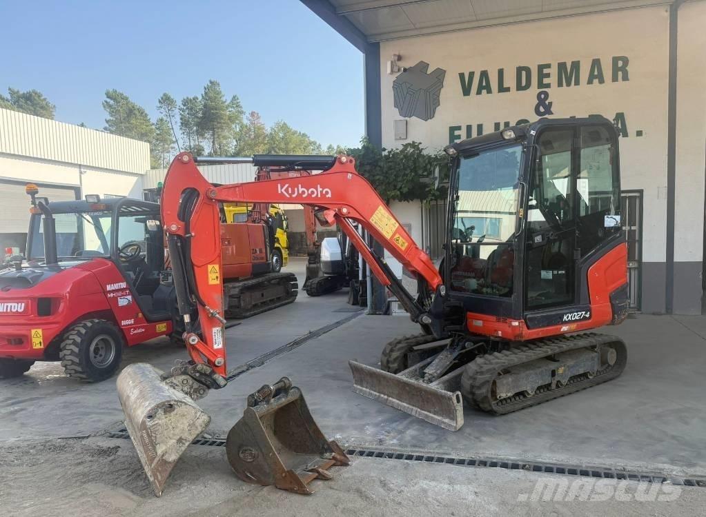 Kubota KX 027-4 Mini excavadoras < 7t