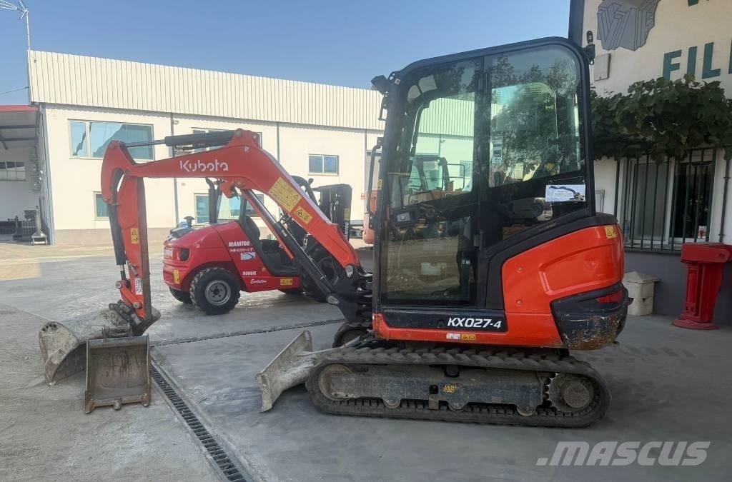 Kubota KX 027-4 Mini excavadoras < 7t