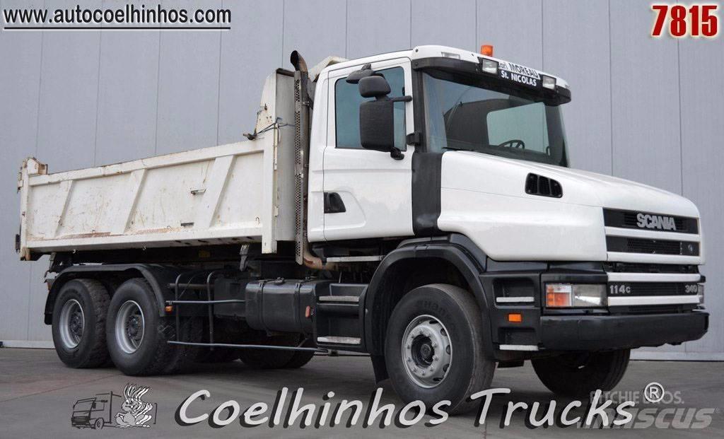 Scania T114 C 340 Camiones bañeras basculantes o volquetes