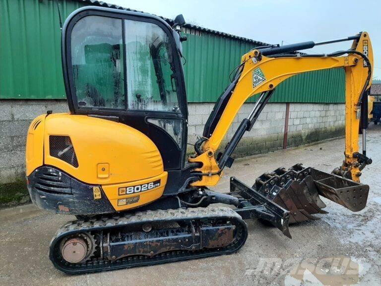 JCB 8026 Mini excavadoras < 7t
