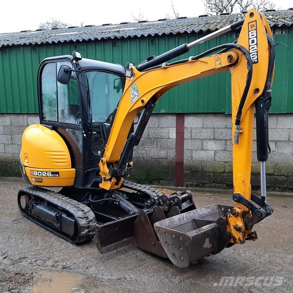 JCB 8026 Mini excavadoras < 7t