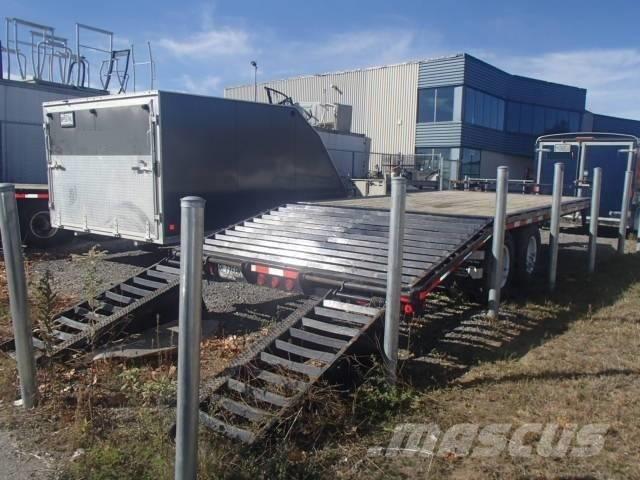 PJ TRAILERS FD212 Plataforma plana/laterales abatibles
