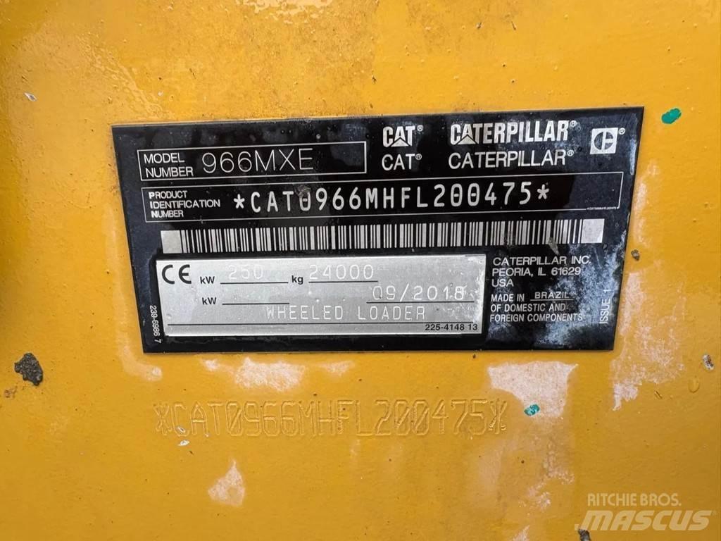 CAT 966MXE Cargadoras sobre ruedas