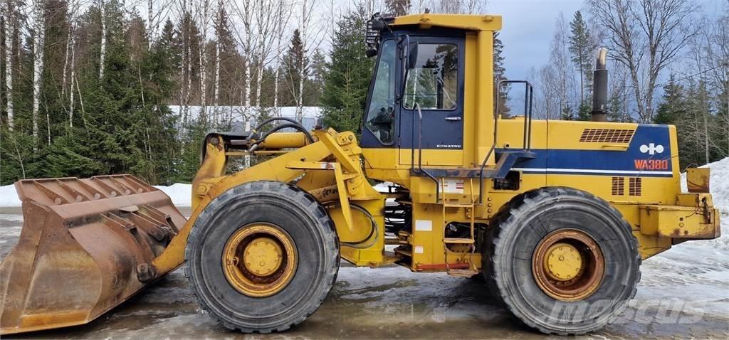 Komatsu WA380 Cargadoras sobre ruedas