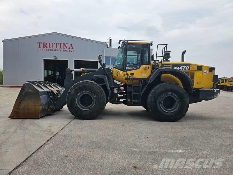 Komatsu WA 470-7 Cargadoras sobre ruedas
