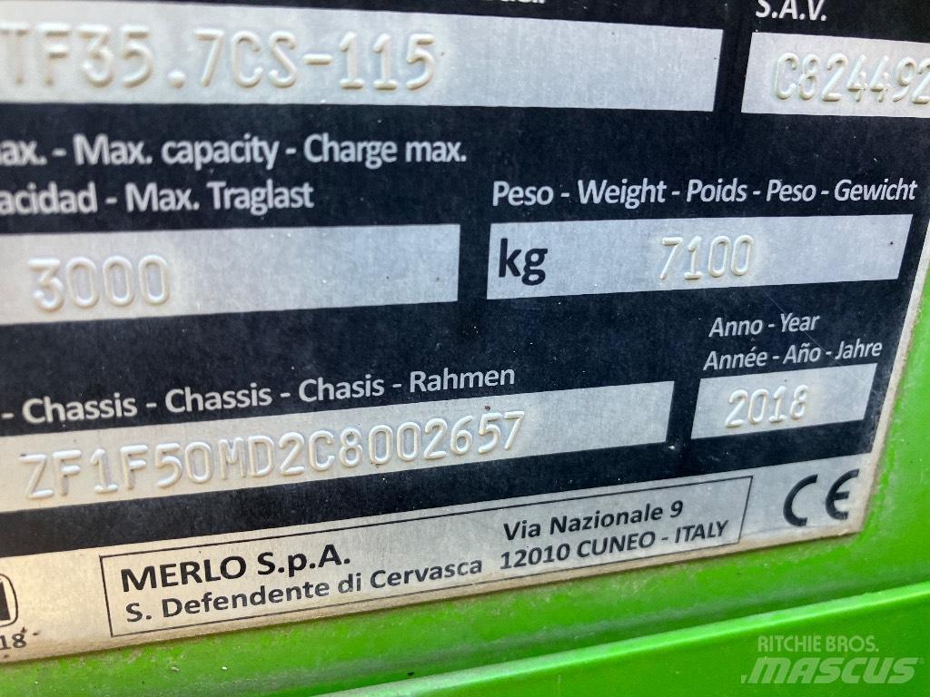 Merlo 35.7 CS Manipuladores telescópicos agrícolas