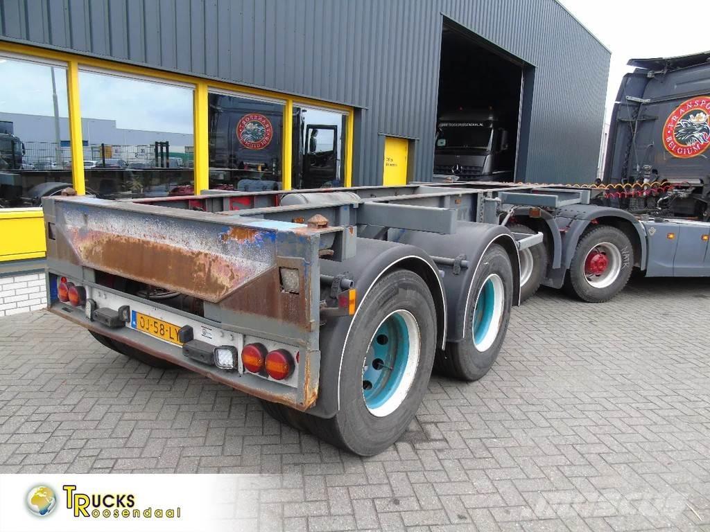  TR'AX 2 AXLE + 20FT Semirremolques portacontenedores