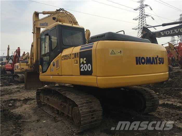 Komatsu PC 200-7 Excavadoras de cadenas