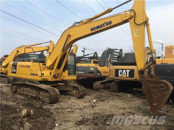 Komatsu PC 200-7 Excavadoras de cadenas