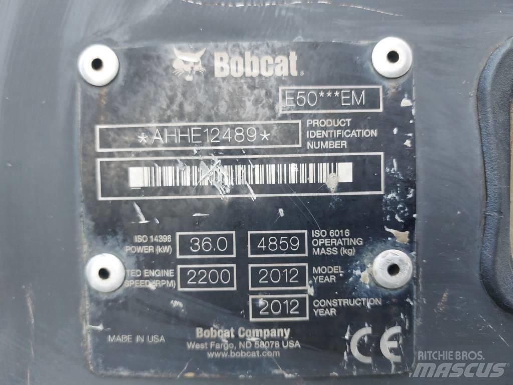 Bobcat E 50 EM Mini excavadoras < 7t