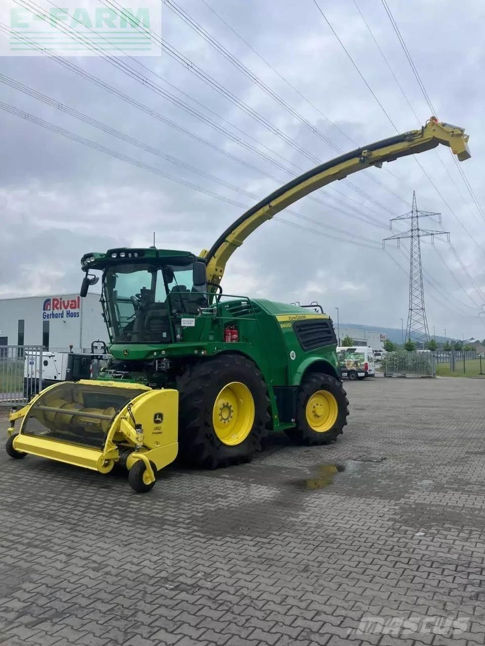 John Deere 8600i Picadoras de forraje autopropulsadas