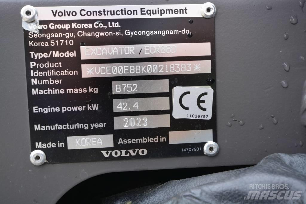Volvo ECR 88 D Pro Excavadoras 7t - 12t