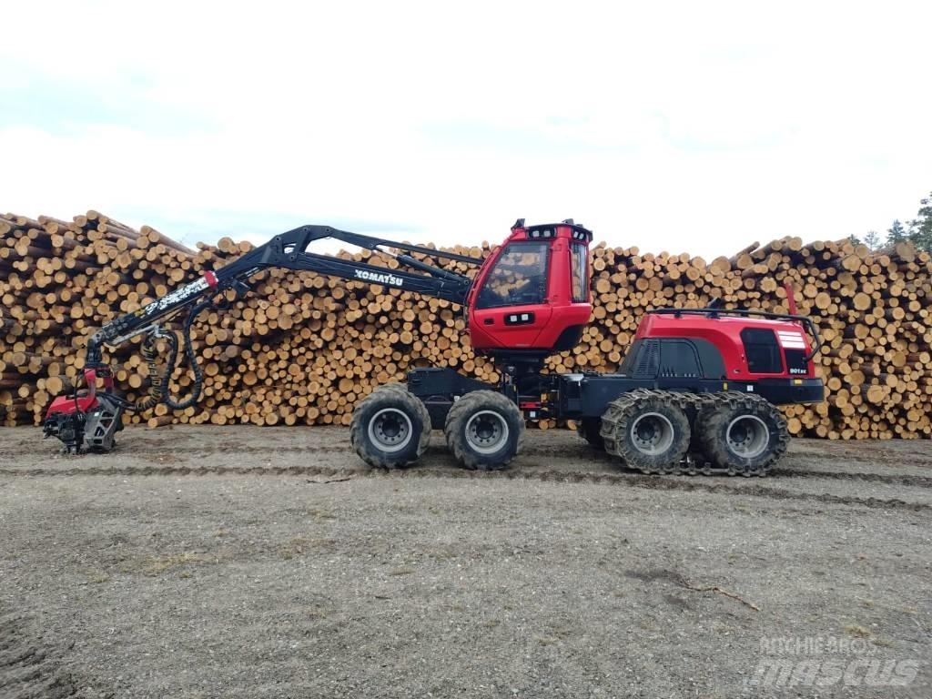 Komatsu 901 XC Cosechadoras