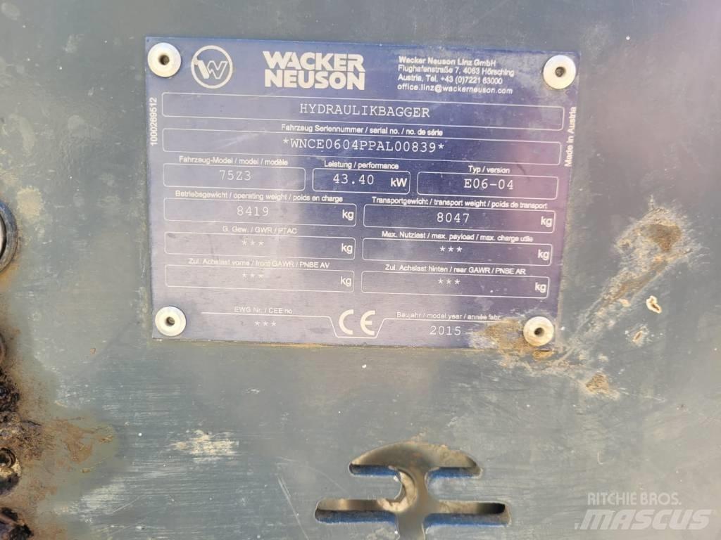 Neuson 75 Z 3 Excavadoras 7t - 12t