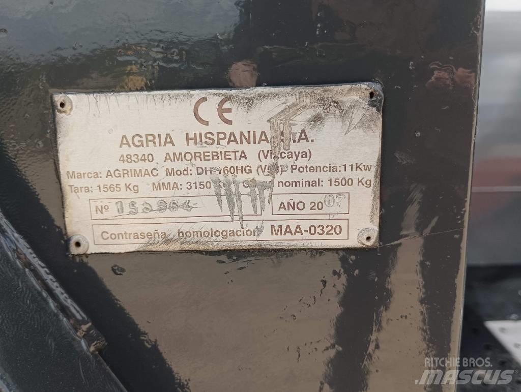 Agria DH 15 hg 4x4 Dúmpers de obra
