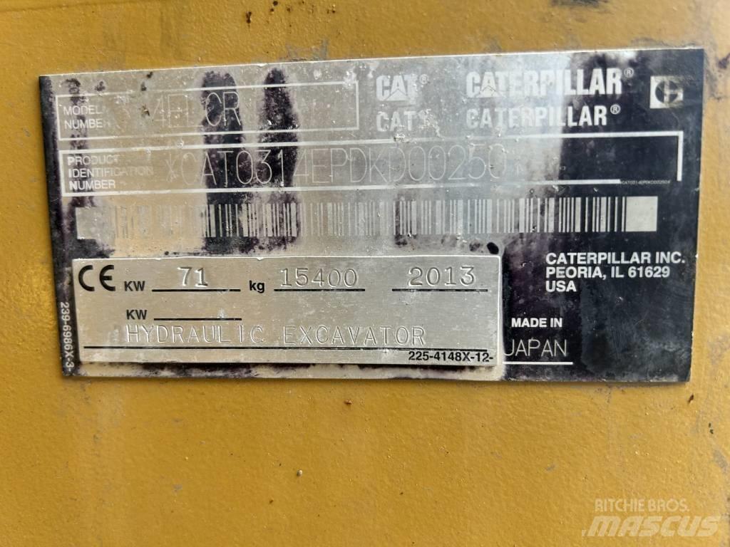 CAT 314 E LCR Excavadoras de cadenas
