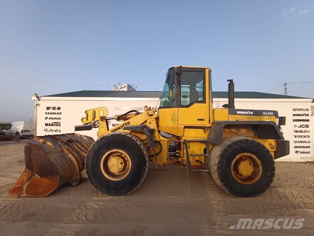 Komatsu WA 270 Cargadoras sobre ruedas