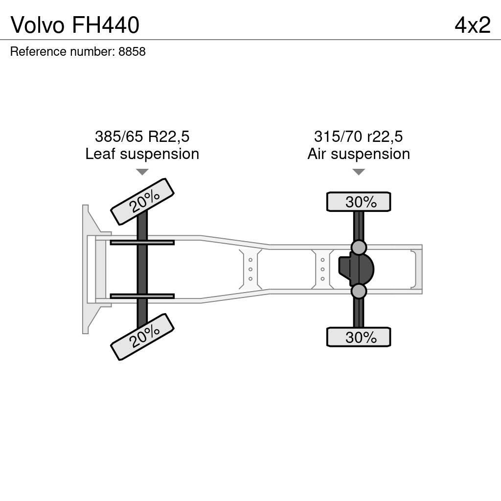 Volvo FH440 Cabezas tractoras