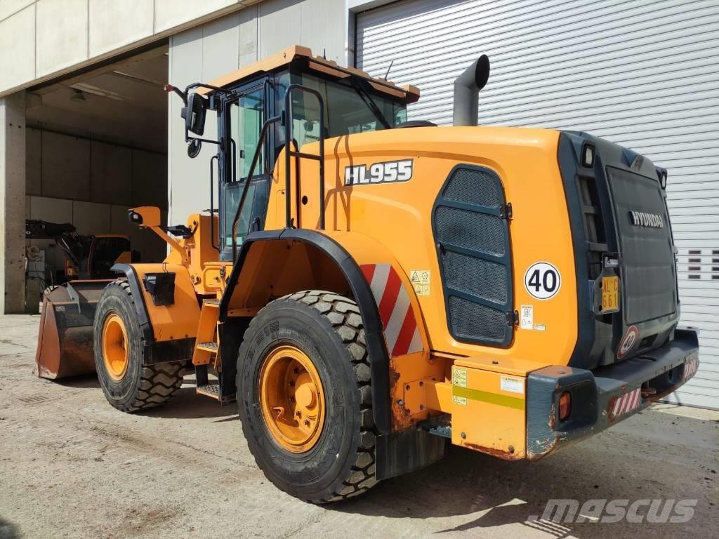 Hyundai HL 955 Cargadoras sobre ruedas