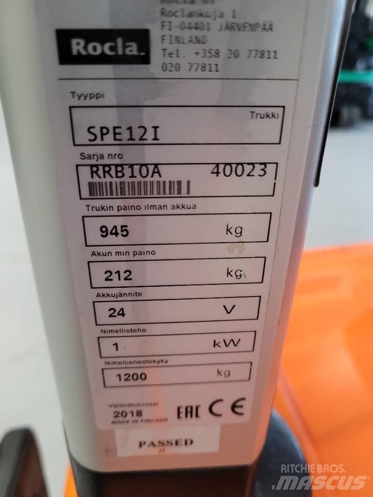Rocla SPE12i Apiladores eléctricos autopropulsados