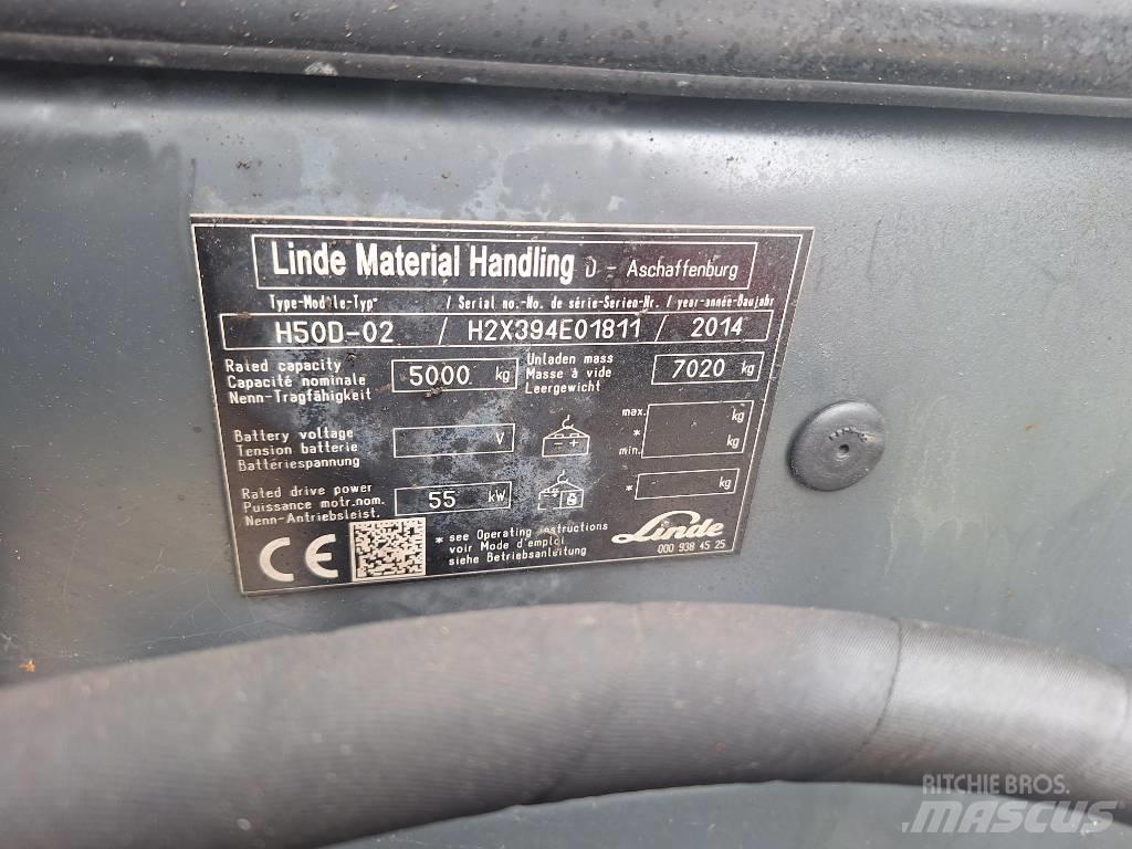 Linde H 50 D Carretillas diesel