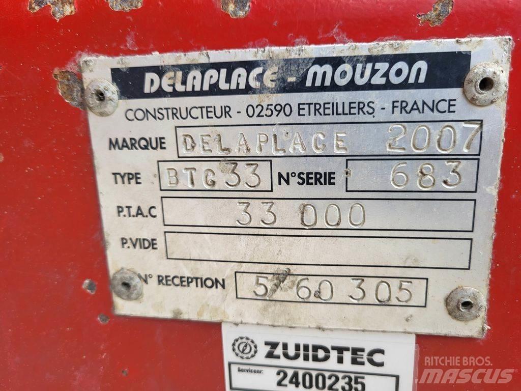 Delaplace 33 ton Remolques volquete