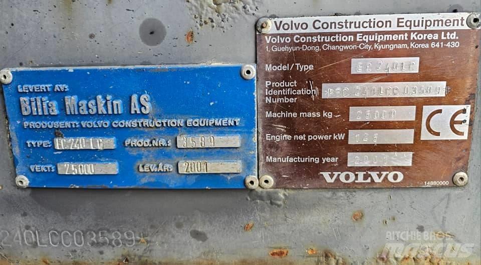 Volvo EC 240 LC Excavadoras de cadenas