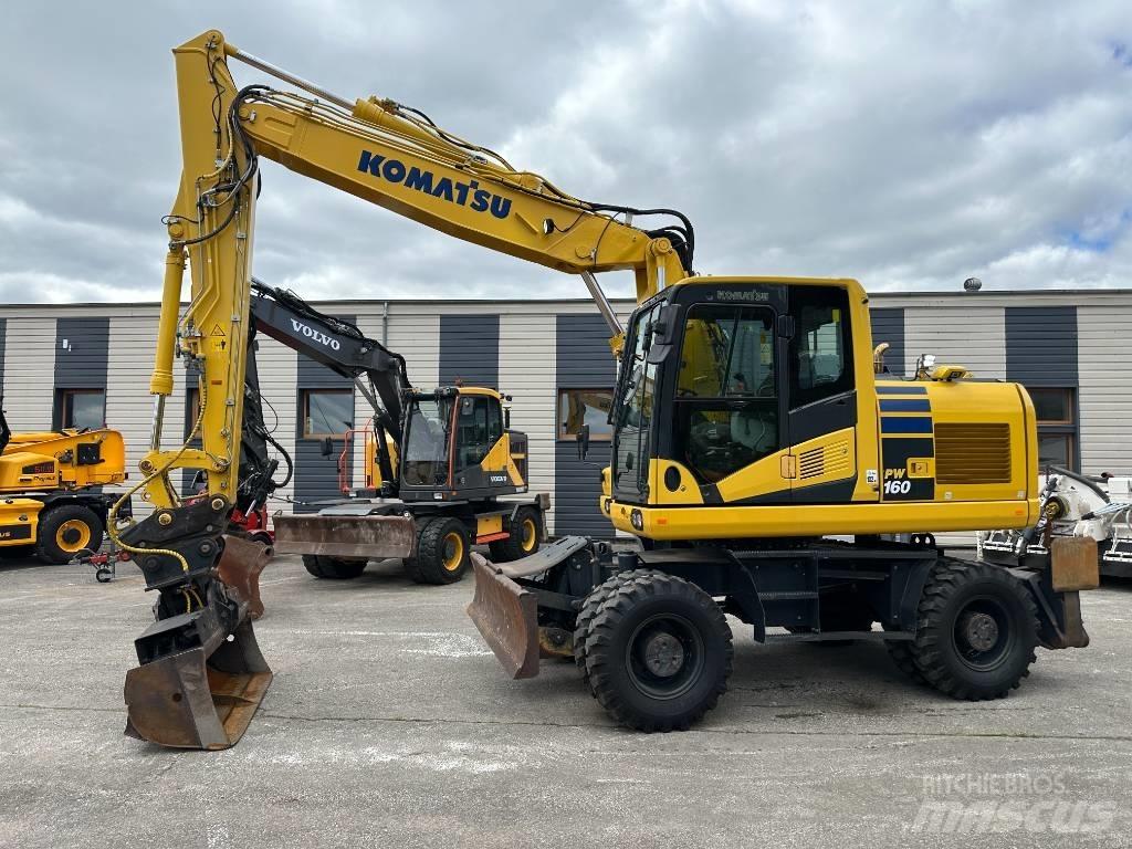 Komatsu PW160-11 Excavadoras de ruedas
