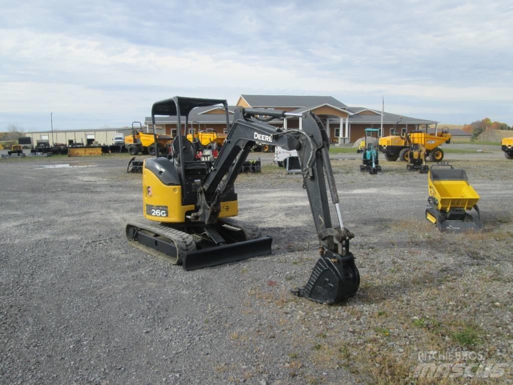 John Deere 26G Mini excavadoras < 7t