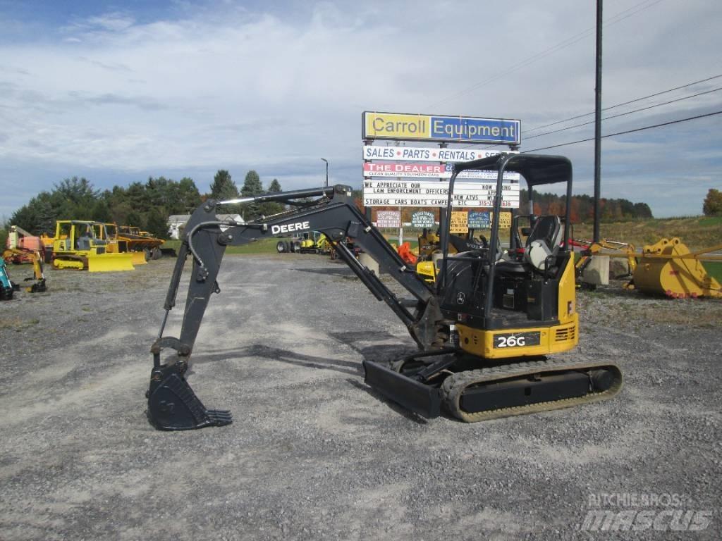 John Deere 26G Mini excavadoras < 7t