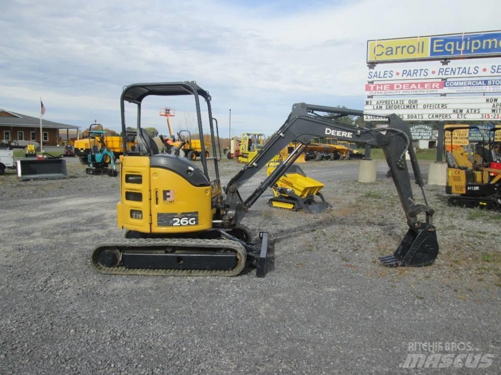 John Deere 26G Mini excavadoras < 7t