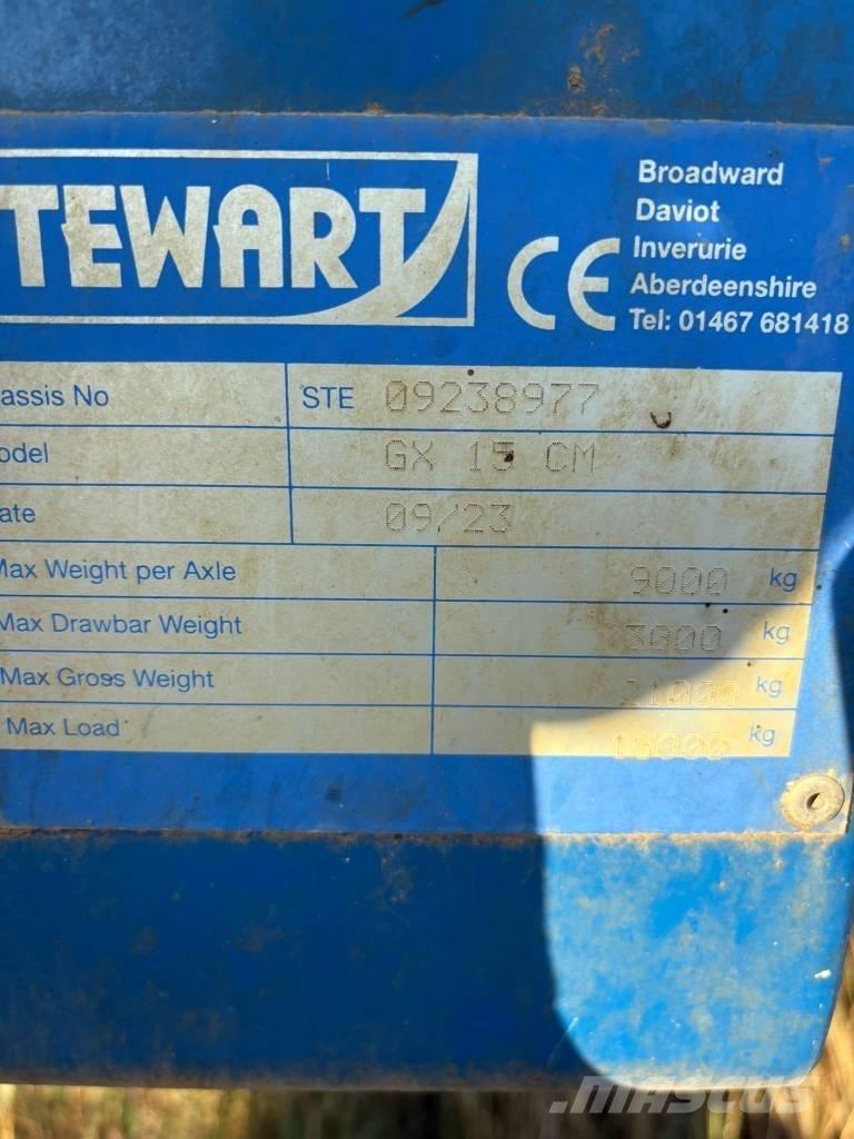 Stewart GX15 CM Remolque para grano