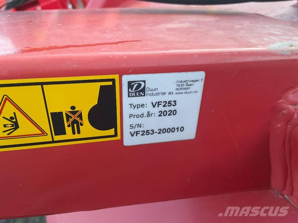 Duun VF 253 Fresadoras quitanieves