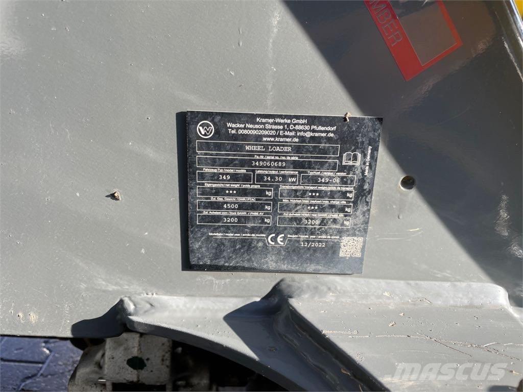 Kramer 5050 Cargadoras sobre ruedas