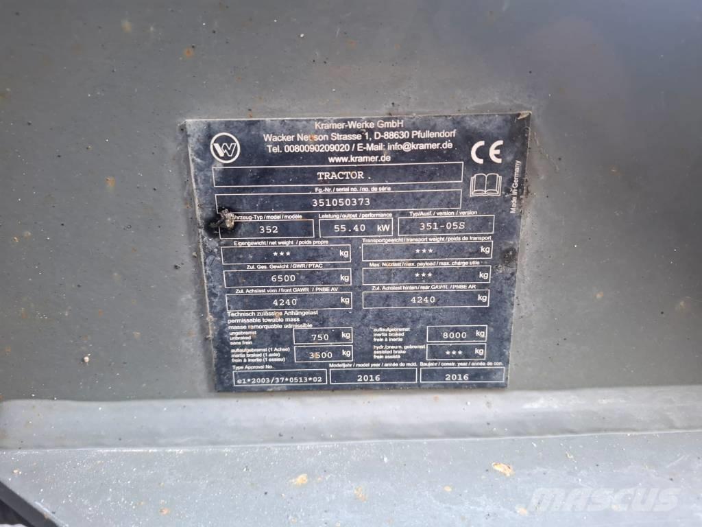 Kramer 8085 Cargadoras sobre ruedas