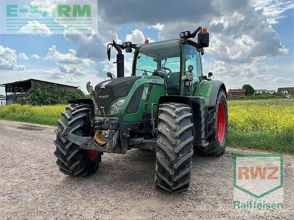 Fendt 718 vario Tractores