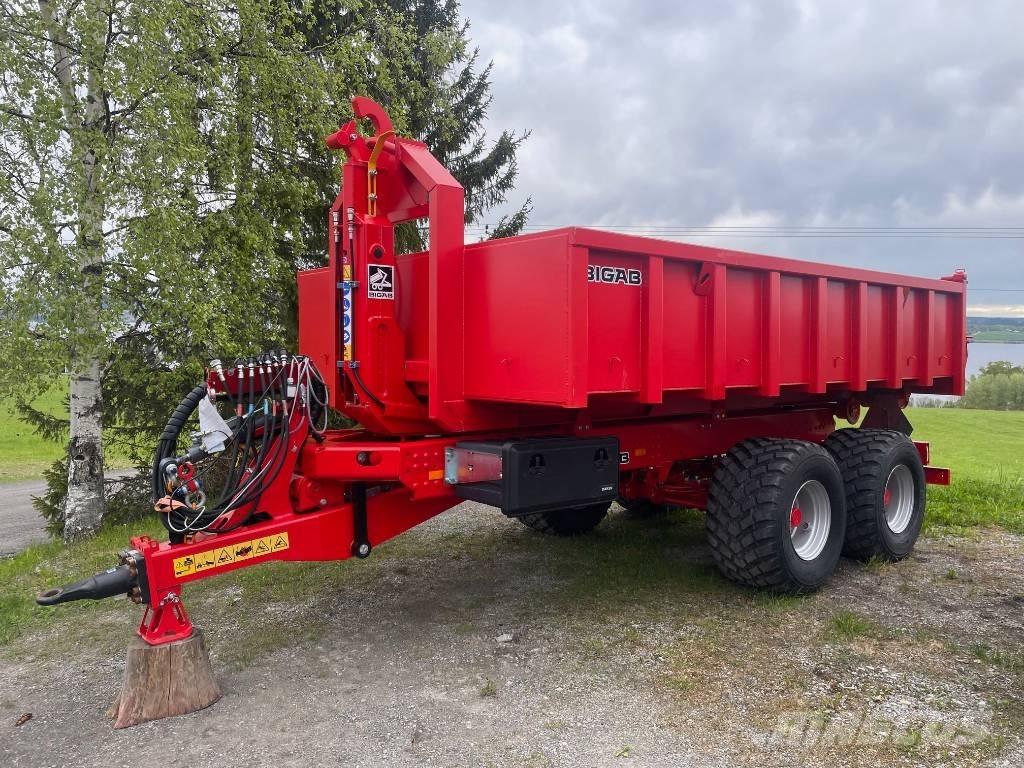 Bigab B 12 remolques con gancho elevador