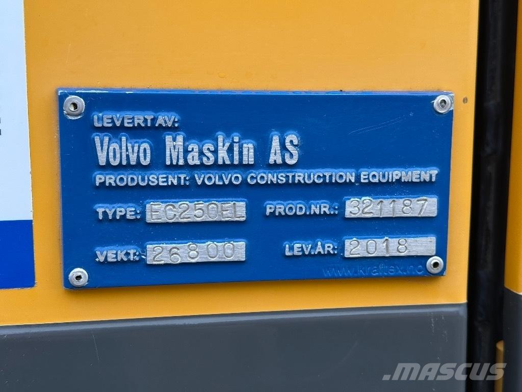 Volvo EC 250 EL Excavadoras de cadenas