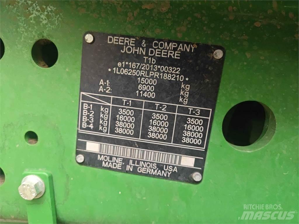John Deere 6R 250 Tractores