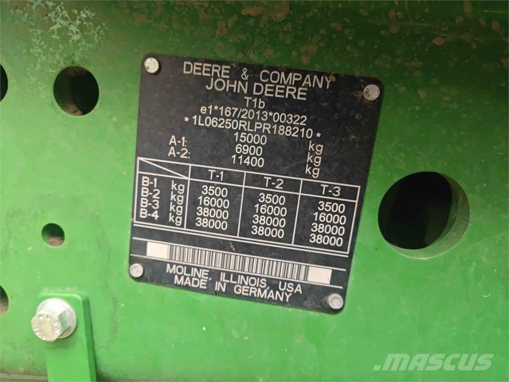 John Deere 6R 250 Tractores