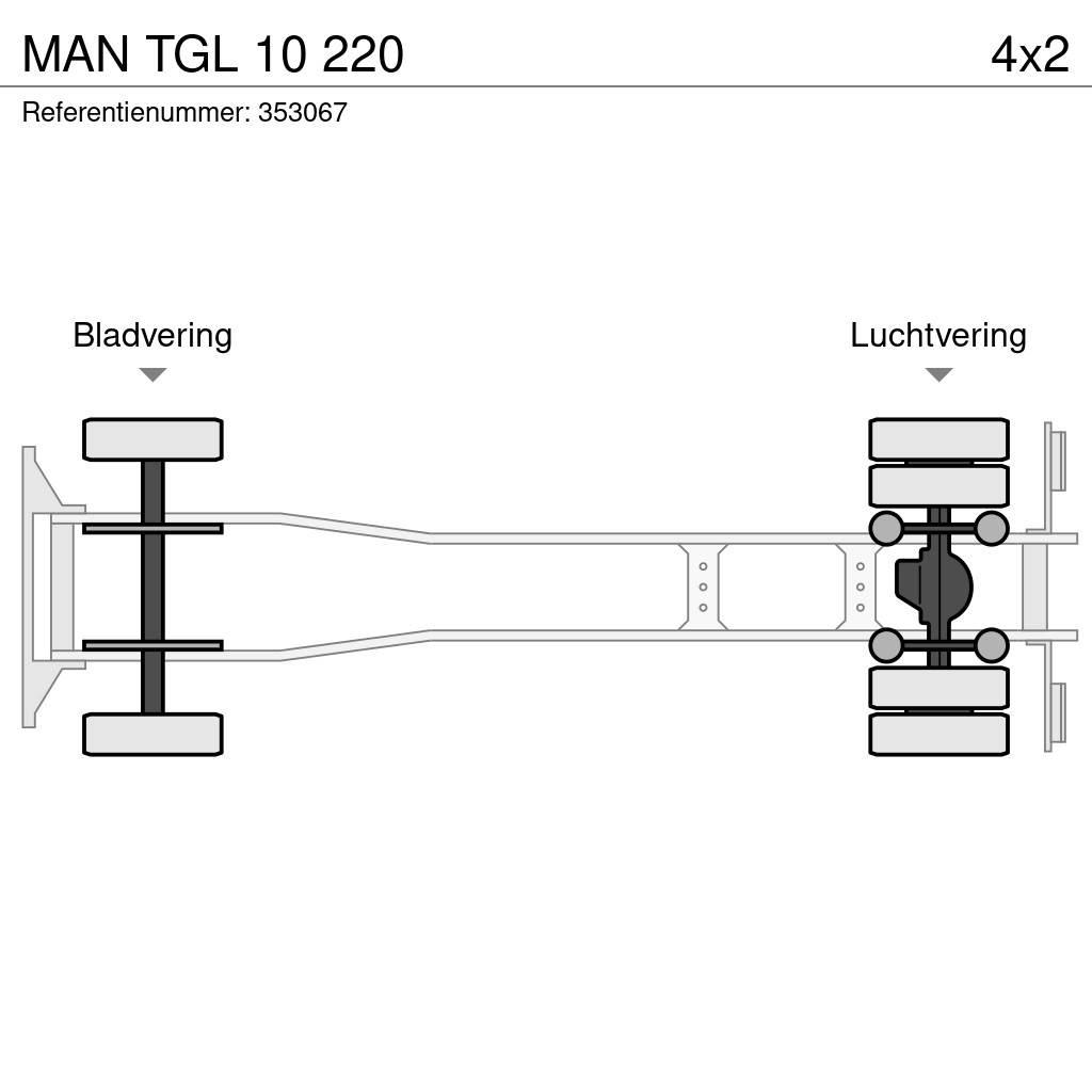 MAN TGL 10 220 Camión con caja abierta