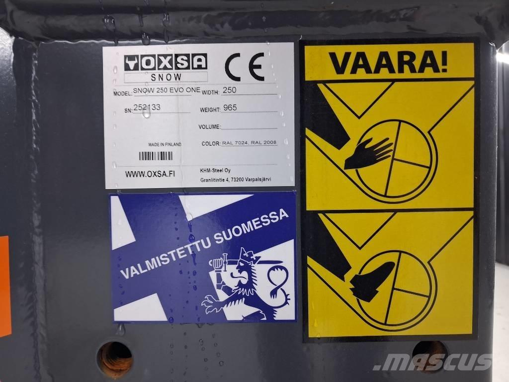 Oxsa EVO 250 One Fresadoras quitanieves