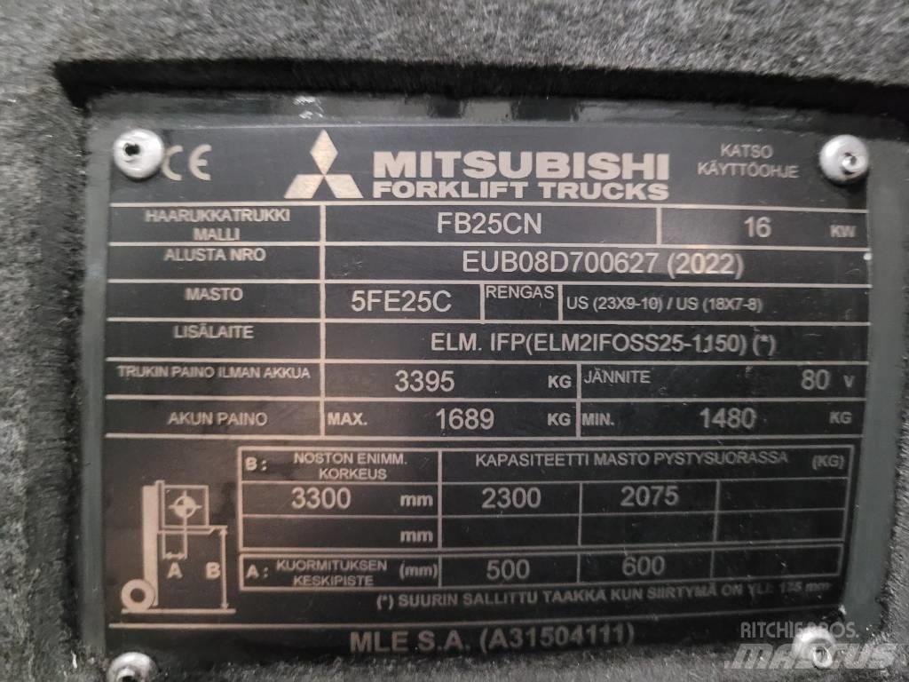 Mitsubishi FB 25 CN Carretillas de horquilla eléctrica