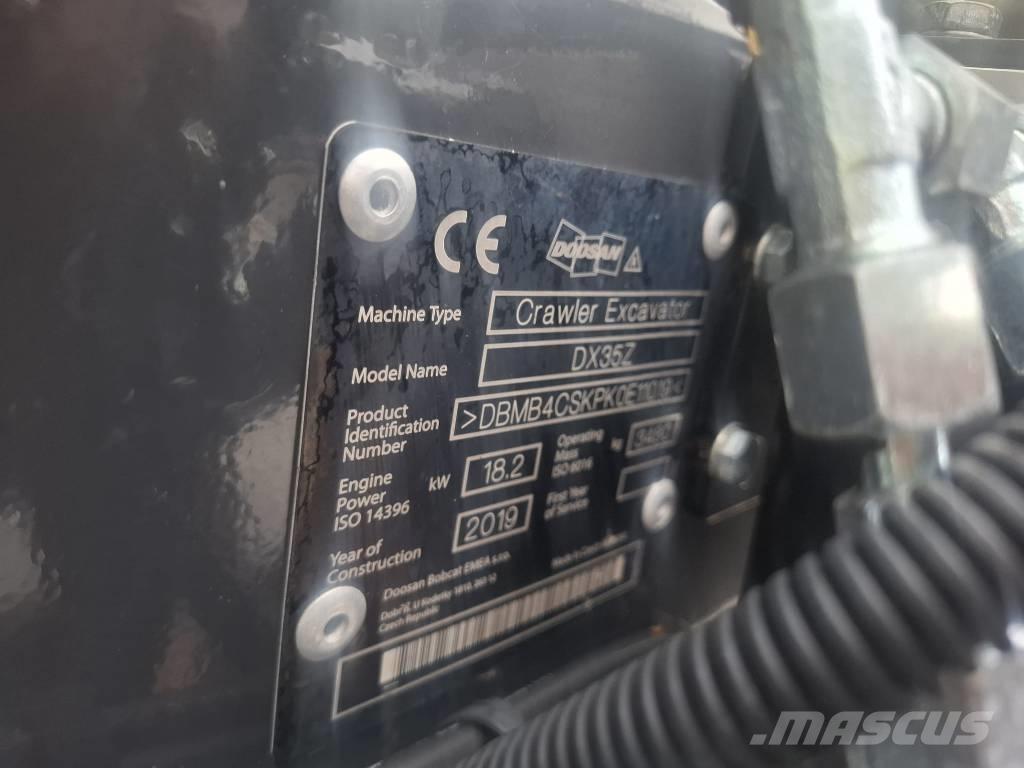 Doosan DX 35 Z Mini excavadoras < 7t