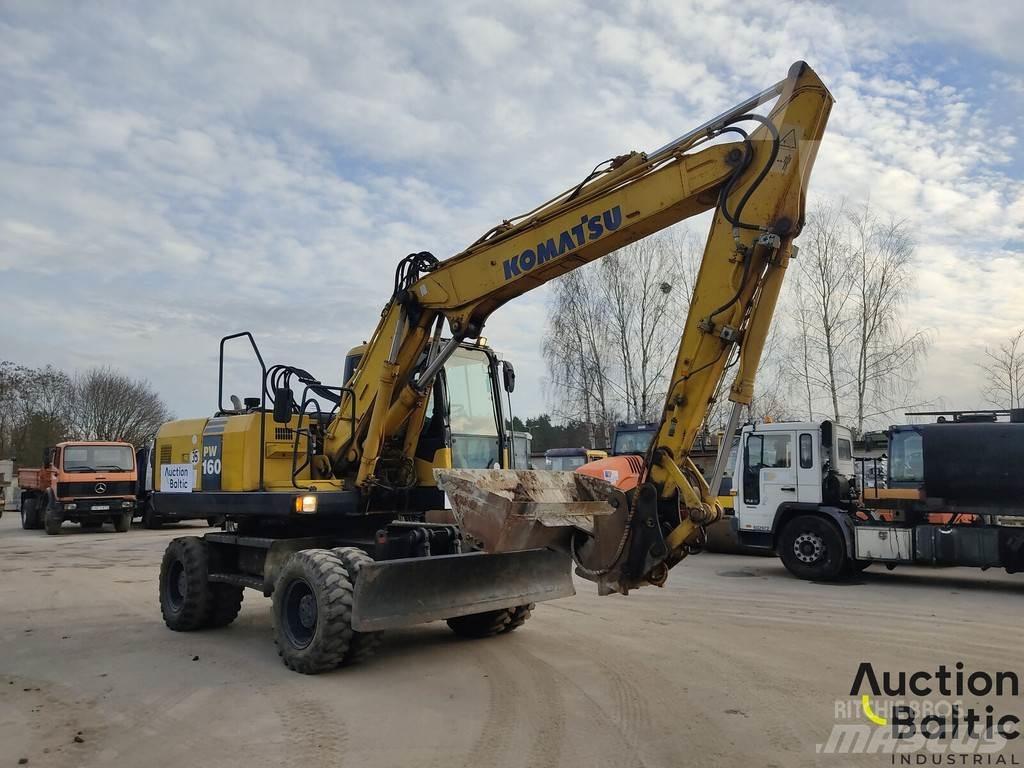 Komatsu PW160-7 Excavadoras de ruedas
