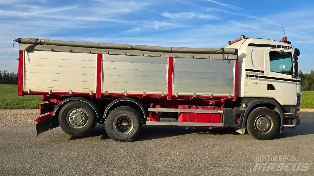 Scania R 124 LB Camiones bañeras basculantes o volquetes