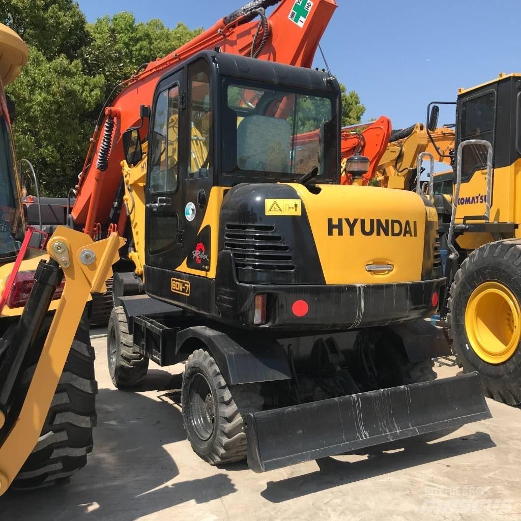 Hyundai 60 W Excavadoras de ruedas