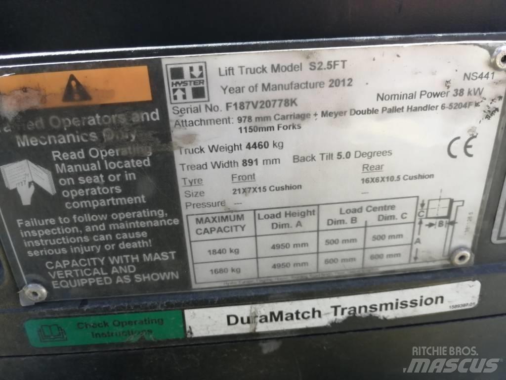Hyster S2.5FT Carretillas LPG
